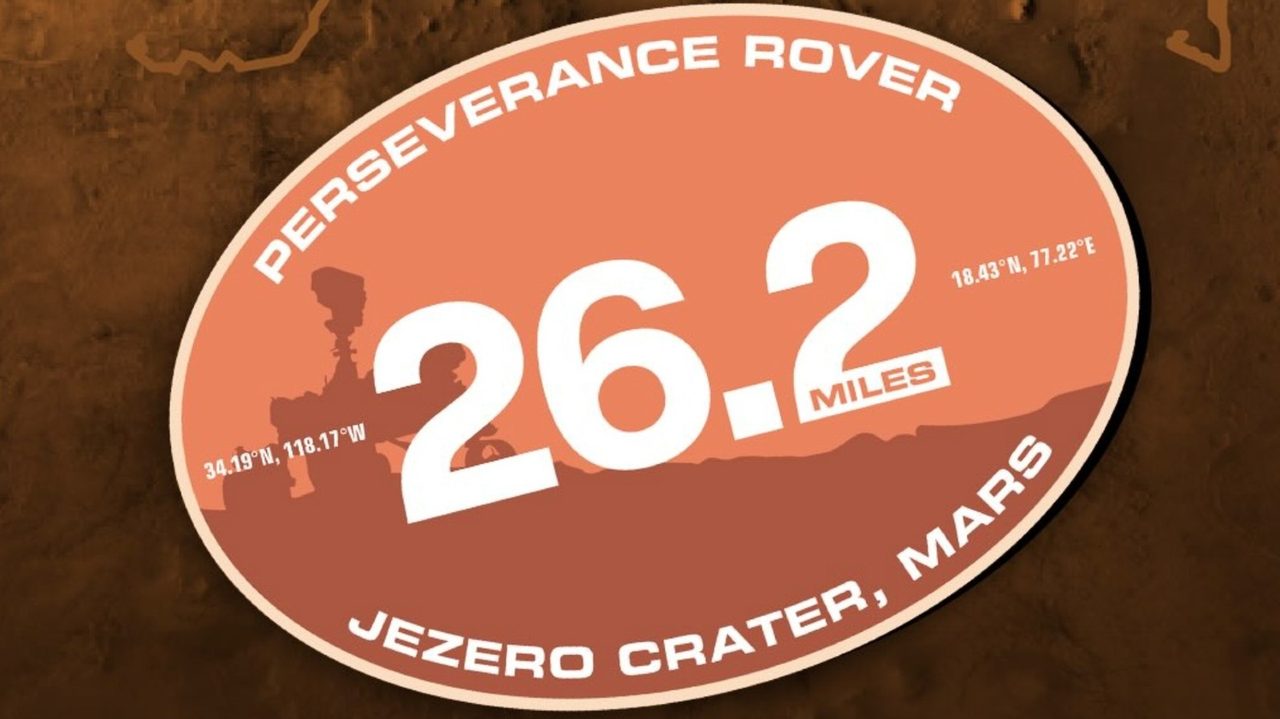 NASA'nın Perseverance Roveri Marsta Maraton Mesafesini Tamamladı