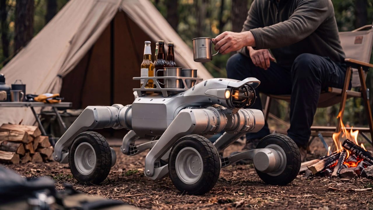Unitree'nin Yapay Zeka Destekli Robot Aracı AS2-W Tanıtıldı
