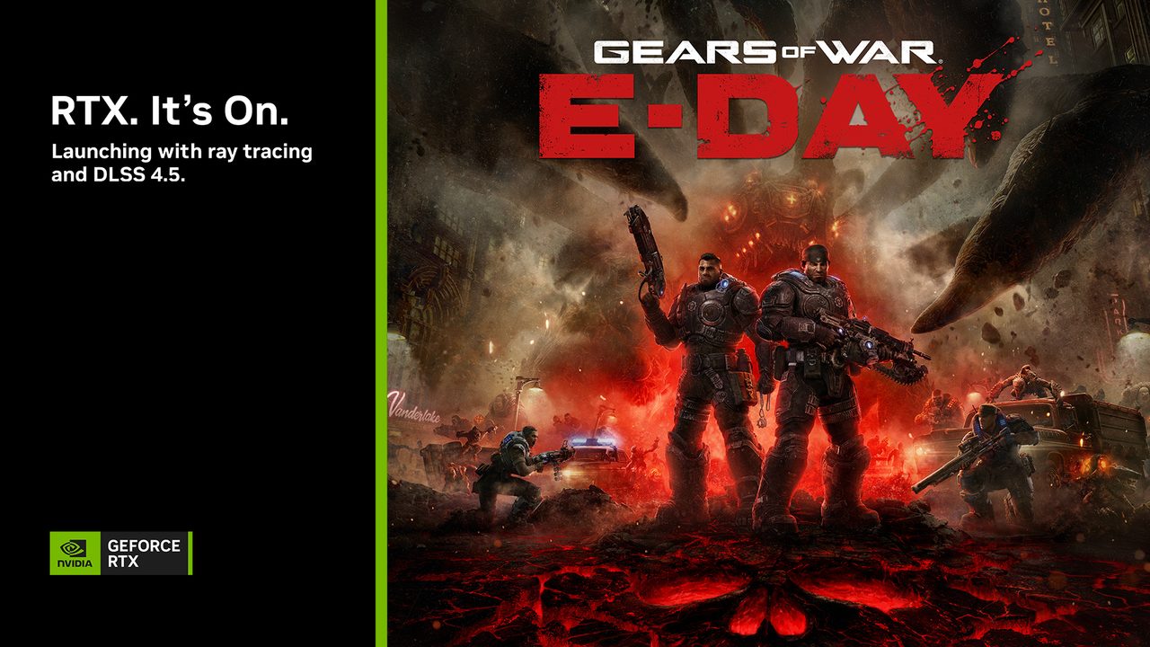 Gears of War: E-Day 6 Ekim'de Çıkıyor, DLSS 4.5 ve Işın İzleme ile